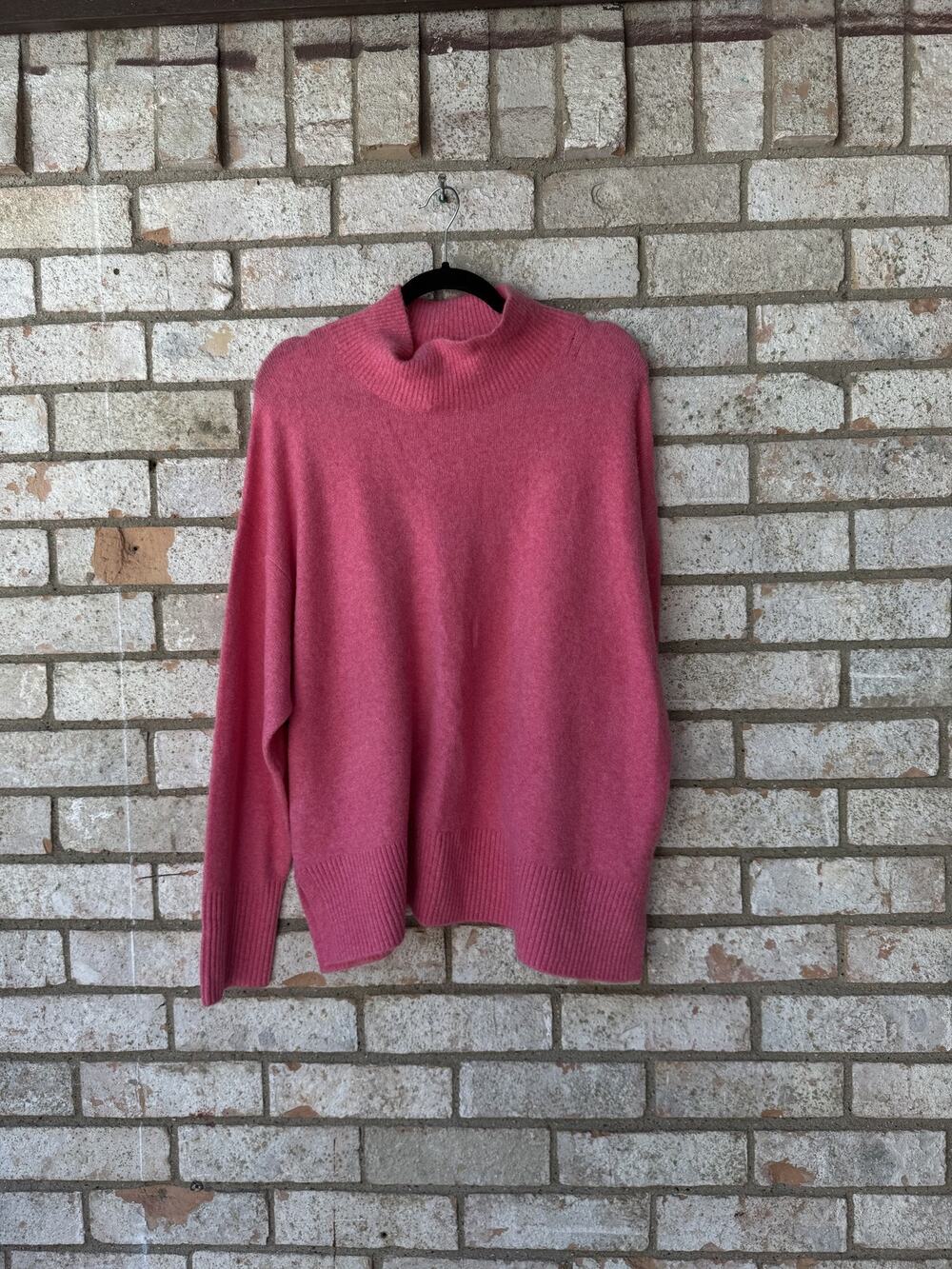 J Crew Sweater Pink Size Xl